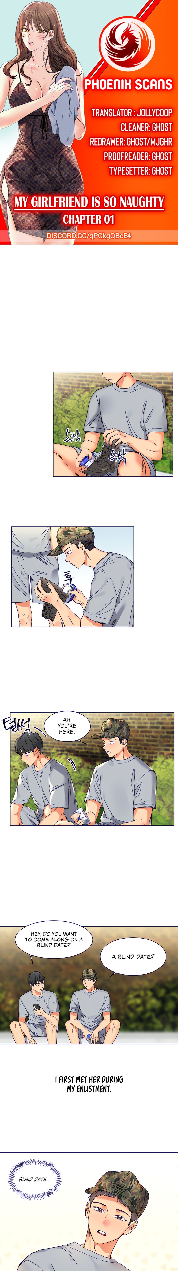 Watch image manhwa My Girlfriend Is So Naughty - Chapter 01 - 1  523 - ManhwaXX.net