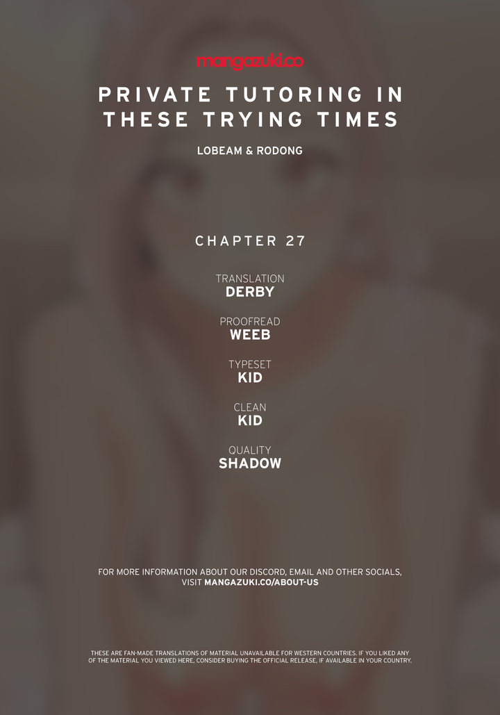 Watch image manhwa Private Tutoring In These Trying Times - Chapter 27 - 1  886 - ManhwaXX.net