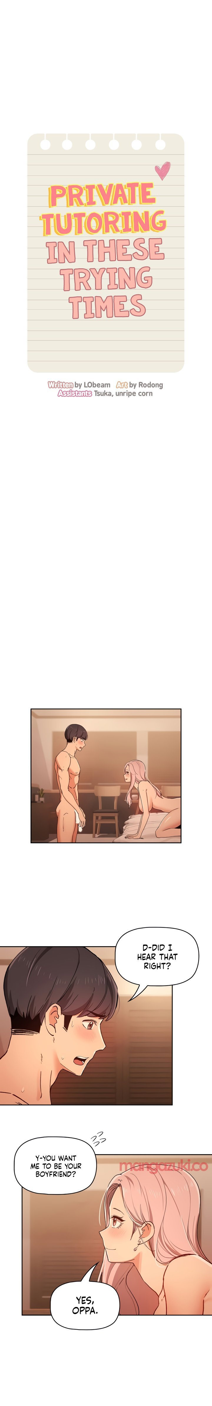 Watch image manhwa Private Tutoring In These Trying Times - Chapter 27 - 9  886 - ManhwaXX.net
