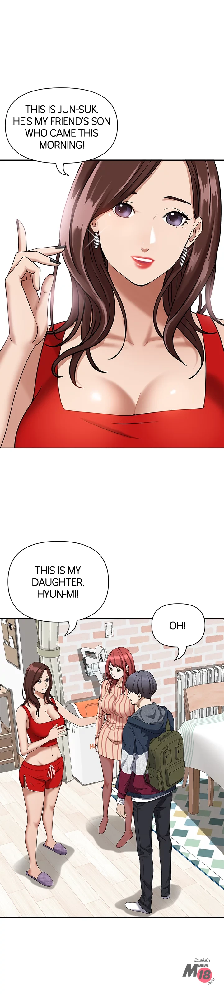 The image 119a3547f8dd3aa2888 in the comic Living With A MILF - Chapter 02 - ManhwaXXL.com