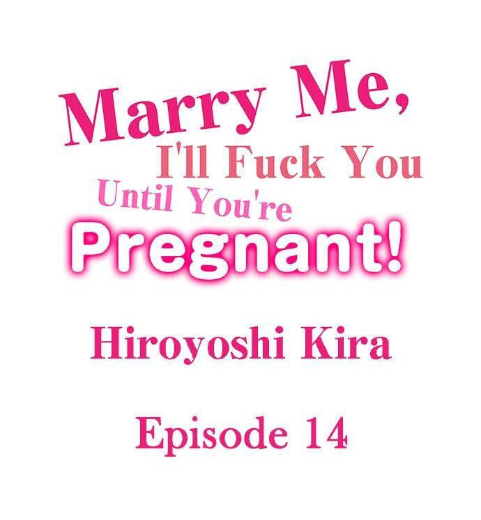 The image Marry Me, I Ll Fuck You Until You Re Pregnant! - Chapter 14 - 01 - ManhwaManga.io