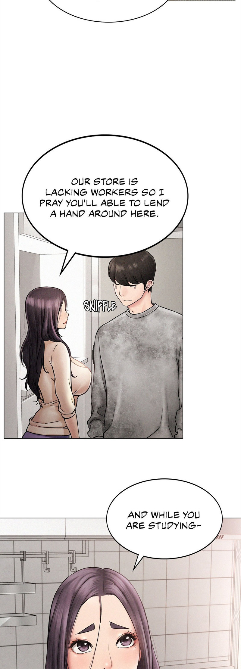 The image 37 in the comic Staying With Ajumma - Chapter 02 - ManhwaXXL.com