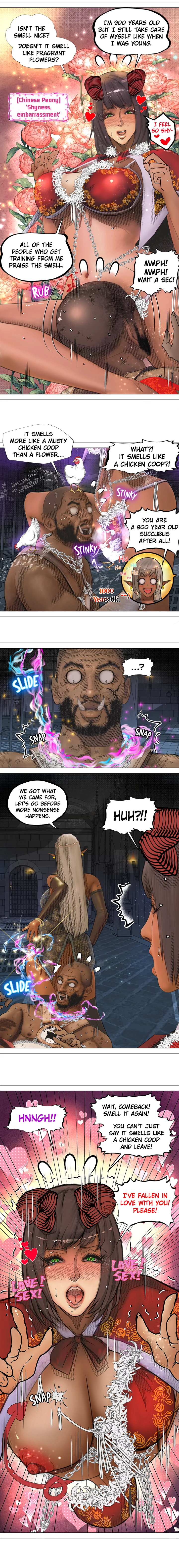 The image 1056359010f50ff6ac7 in the comic The DARK ELF QUEEN And The SLAVE ORC - Chapter 04 - ManhwaXXL.com