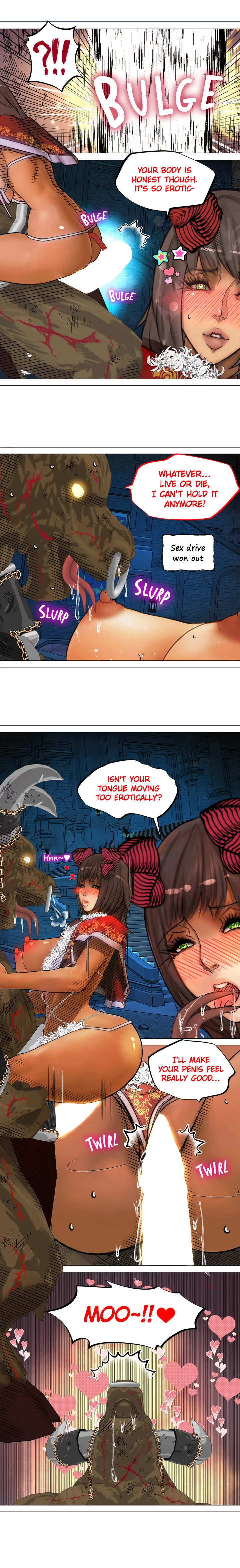 The image The DARK ELF QUEEN And The SLAVE ORC - Chapter 08 - 107 - ManhwaManga.io
