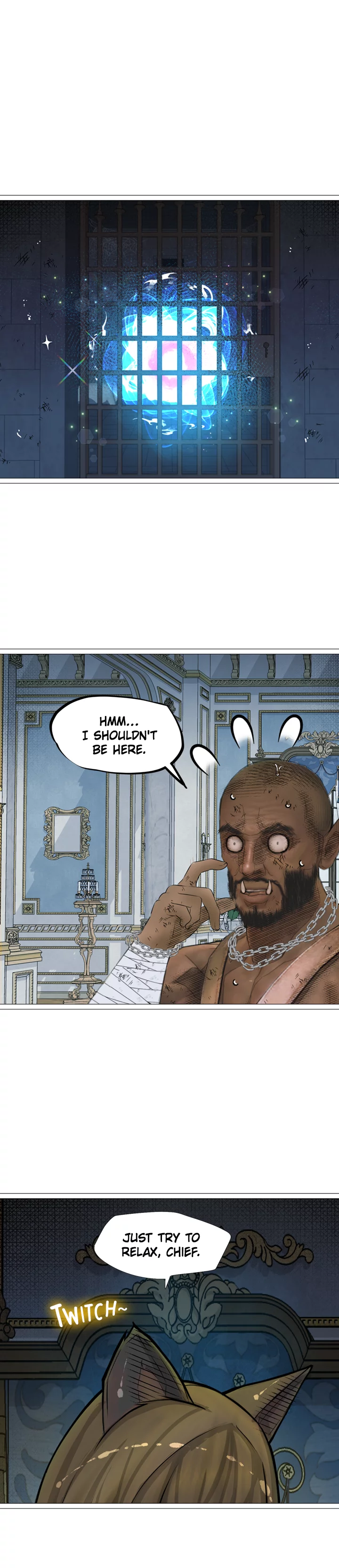 The image 1012287d95f74339bbd in the comic The DARK ELF QUEEN And The SLAVE ORC - Chapter 14 - ManhwaXXL.com