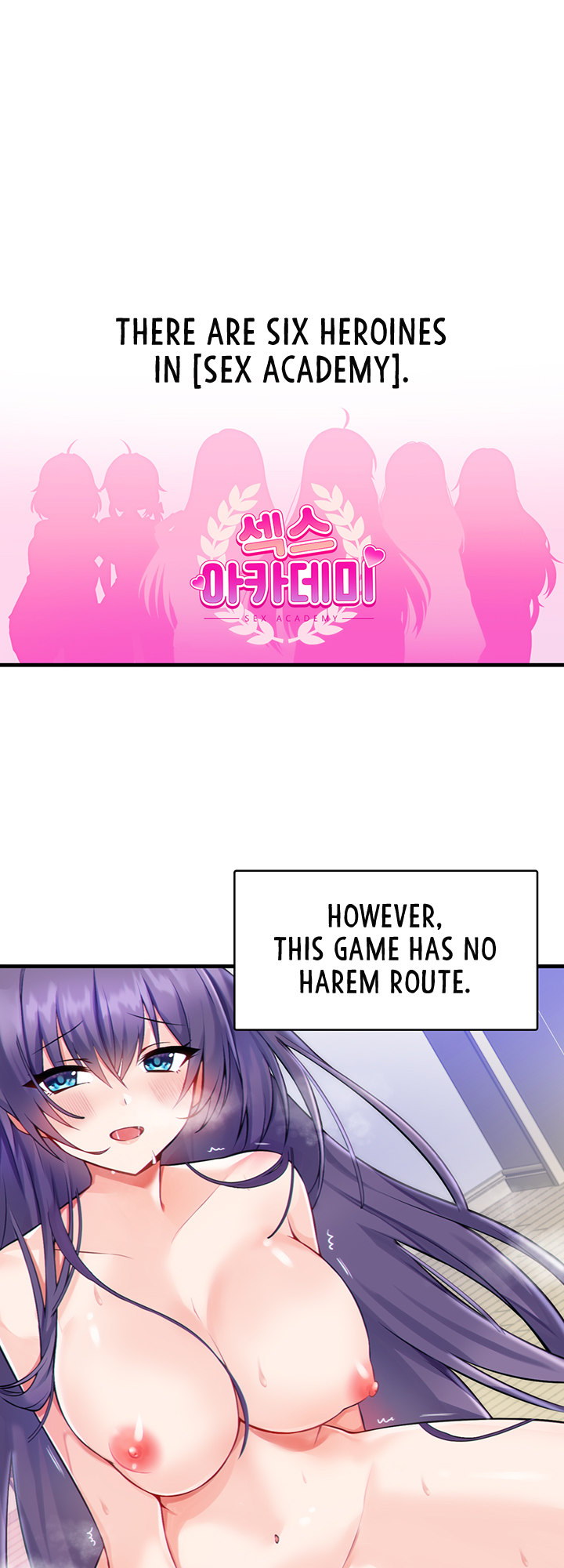 The image 46 in the comic Trapped In The Academy’s Eroge - Chapter 01 - ManhwaXXL.com