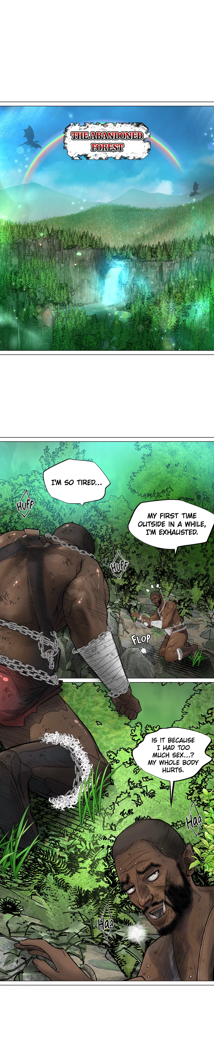 The image 10411f58266cb028460 in the comic The DARK ELF QUEEN And The SLAVE ORC - Chapter 17 - ManhwaXXL.com