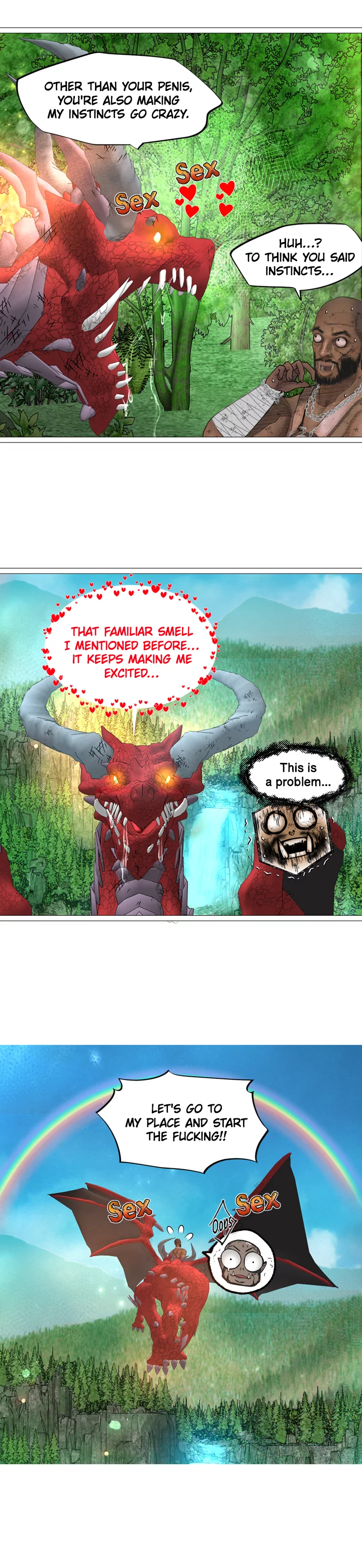 The image 1146d37e34f044f7a8e in the comic The DARK ELF QUEEN And The SLAVE ORC - Chapter 18 - ManhwaXXL.com