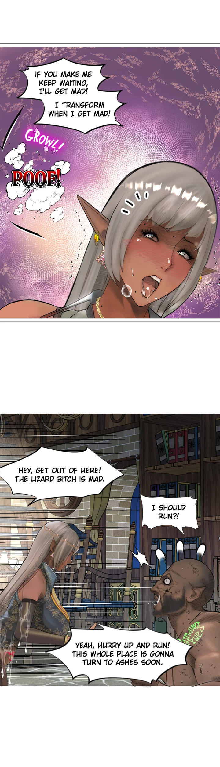 The image 1285d991ce757c9581e in the comic The DARK ELF QUEEN And The SLAVE ORC - Chapter 20 - ManhwaXXL.com