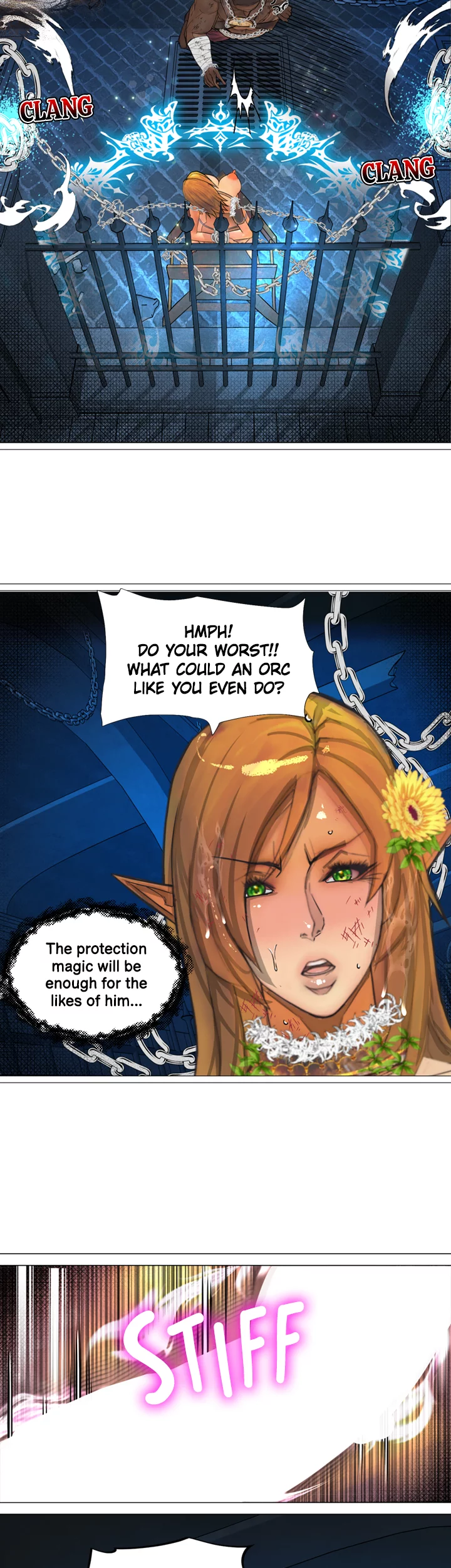 The image 1127135db89a102cf7e in the comic The DARK ELF QUEEN And The SLAVE ORC - Chapter 21 - ManhwaXXL.com