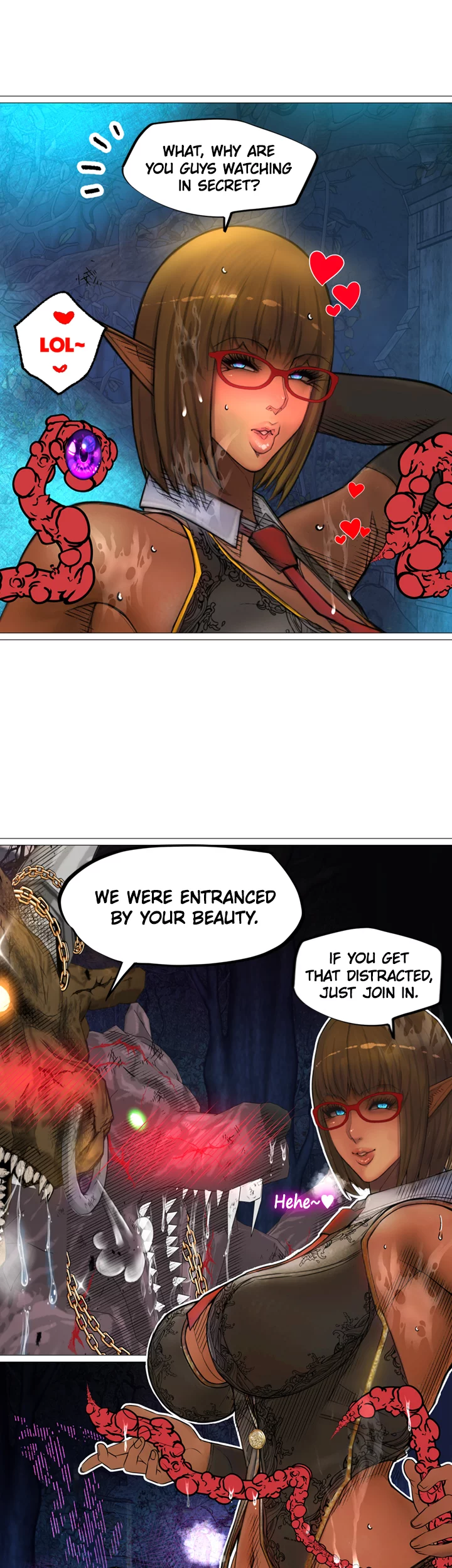 The image 12533fd6b6dc3ea207e in the comic The DARK ELF QUEEN And The SLAVE ORC - Chapter 21 - ManhwaXXL.com