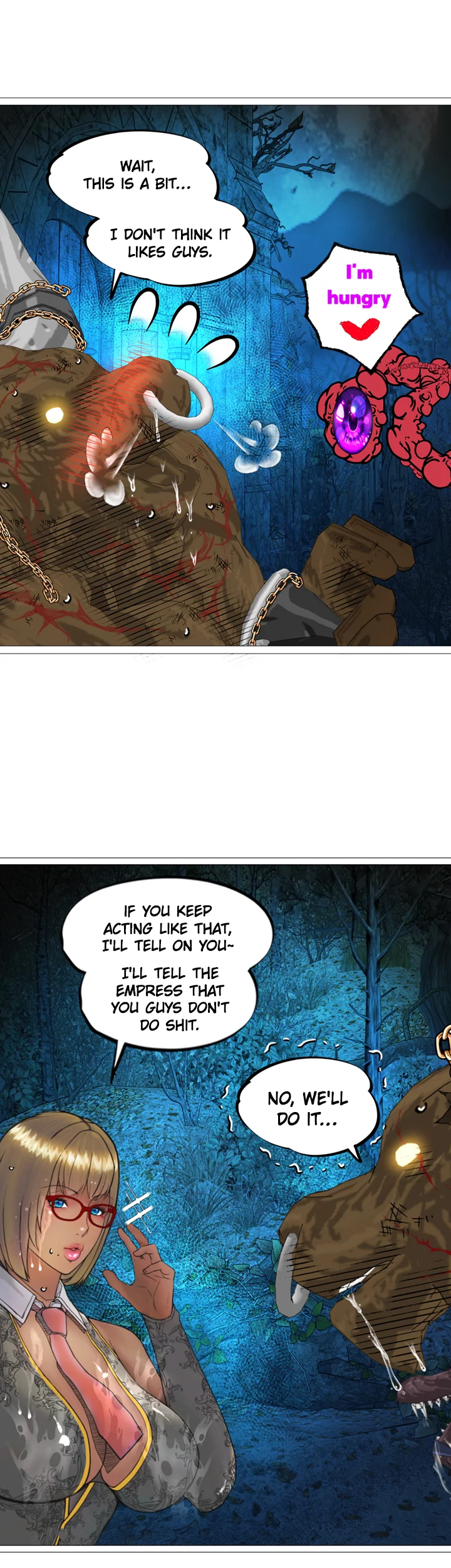 The image 1315a5386744a95949b in the comic The DARK ELF QUEEN And The SLAVE ORC - Chapter 21 - ManhwaXXL.com