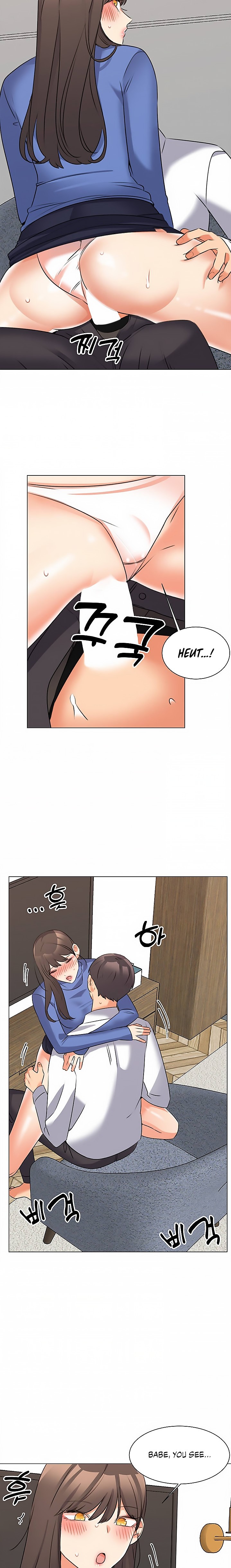 The image 126f2563f362e13197 in the comic My Girlfriend Is So Naughty - Chapter 44 - ManhwaXXL.com