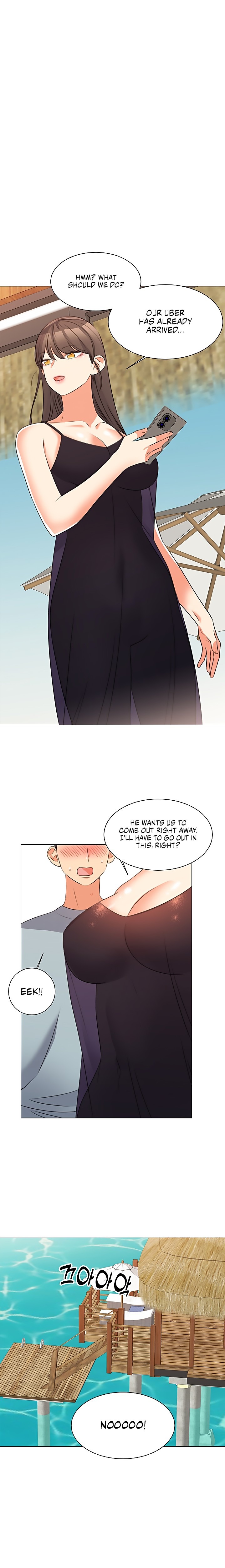 The image 11d6b86ce39287b7fd in the comic My Girlfriend Is So Naughty - Chapter 47 - ManhwaXXL.com