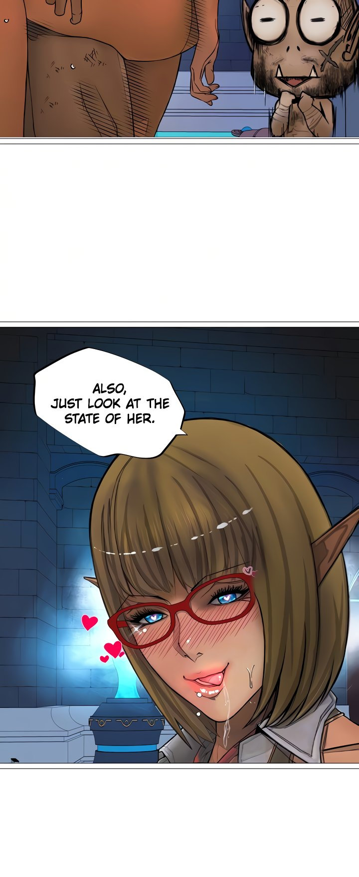 The image 32631345e9cccdc2d2 in the comic The DARK ELF QUEEN And The SLAVE ORC - Chapter 26 - ManhwaXXL.com