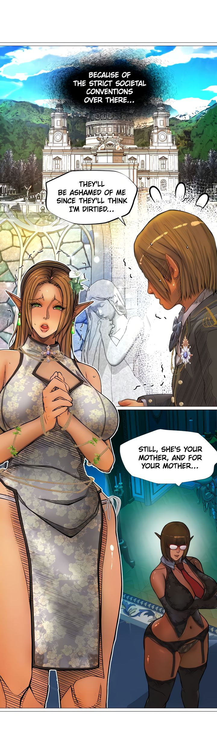 Read manga The DARK ELF QUEEN And The SLAVE ORC - Chapter 28 - 1356fe89cfea019136 - ManhwaXXL.com