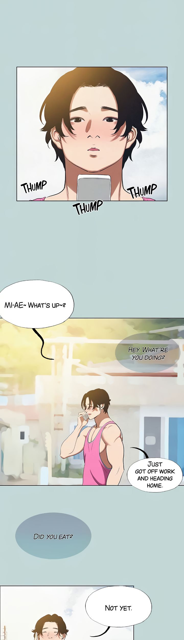 The image 13818aae237f9bbbf9 in the comic Summer Vacation - Chapter 75 - ManhwaXXL.com