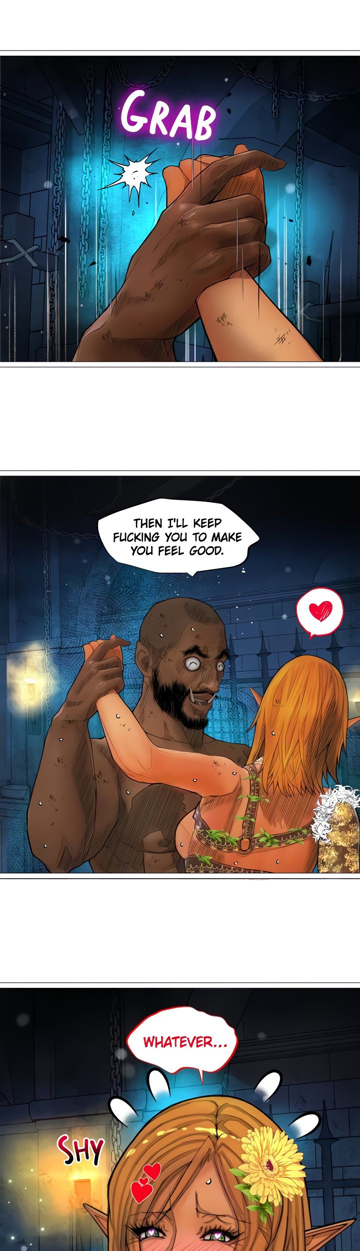 The image 13fe7db22808144370 in the comic The DARK ELF QUEEN And The SLAVE ORC - Chapter 29 - ManhwaXXL.com