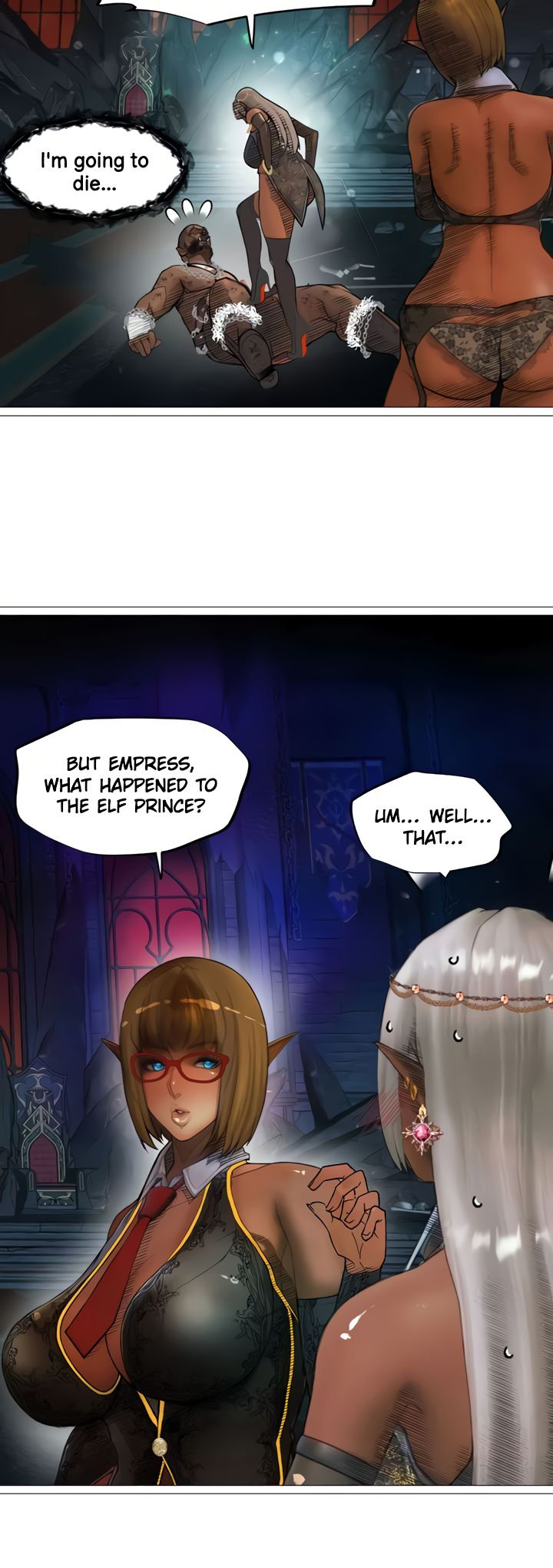 The image 270217c80c04a9e86a in the comic The DARK ELF QUEEN And The SLAVE ORC - Chapter 27 - ManhwaXXL.com