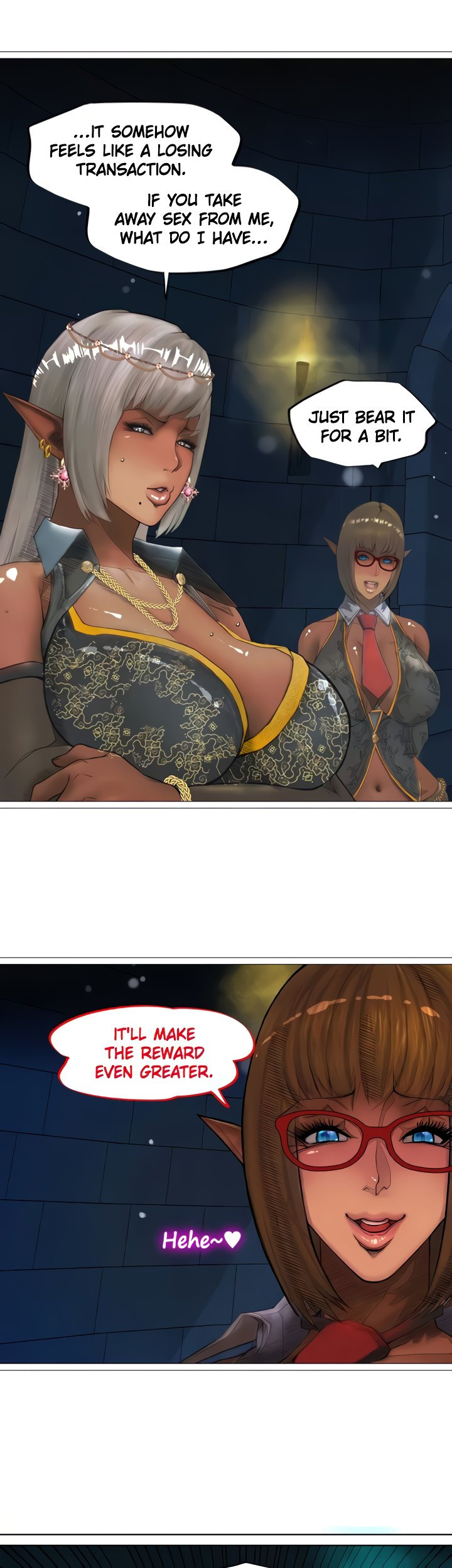 The image 28adcb975717c86ac9 in the comic The DARK ELF QUEEN And The SLAVE ORC - Chapter 29 - ManhwaXXL.com