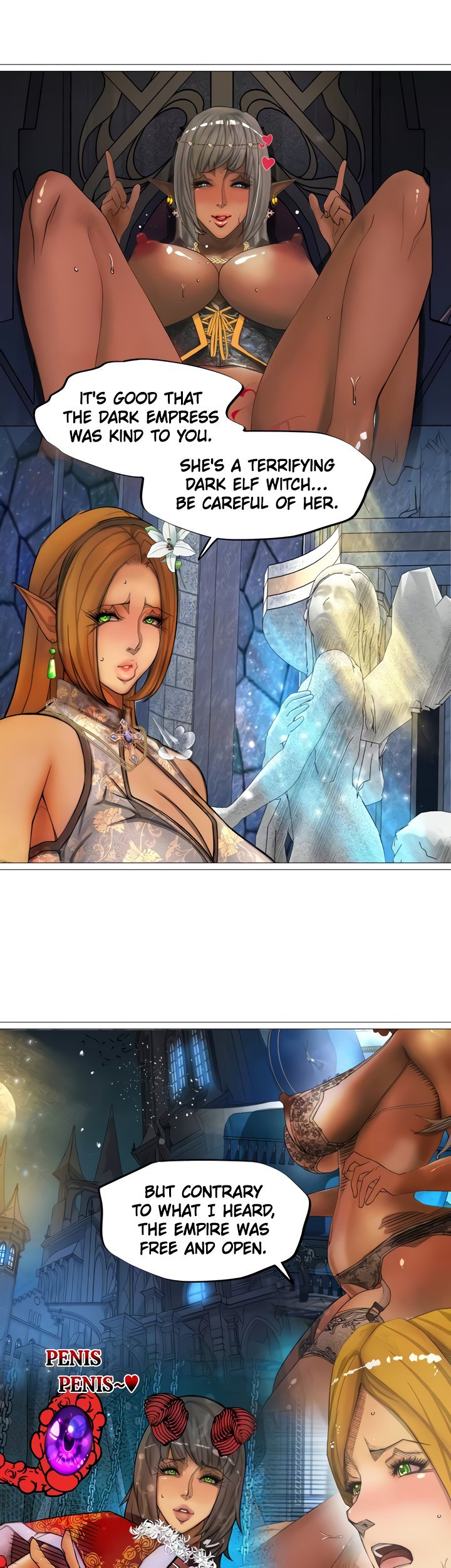 The image 32ccd5efff9269bd9f in the comic The DARK ELF QUEEN And The SLAVE ORC - Chapter 29 - ManhwaXXL.com