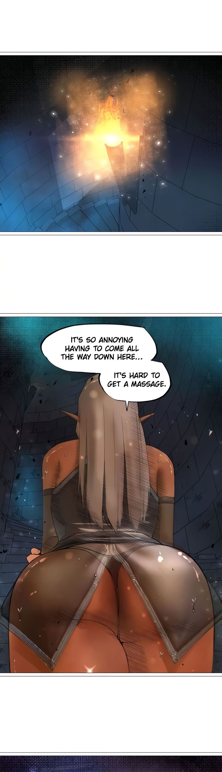 The image 32d4a7fcd642fec088 in the comic The DARK ELF QUEEN And The SLAVE ORC - Chapter 28 - ManhwaXXL.com