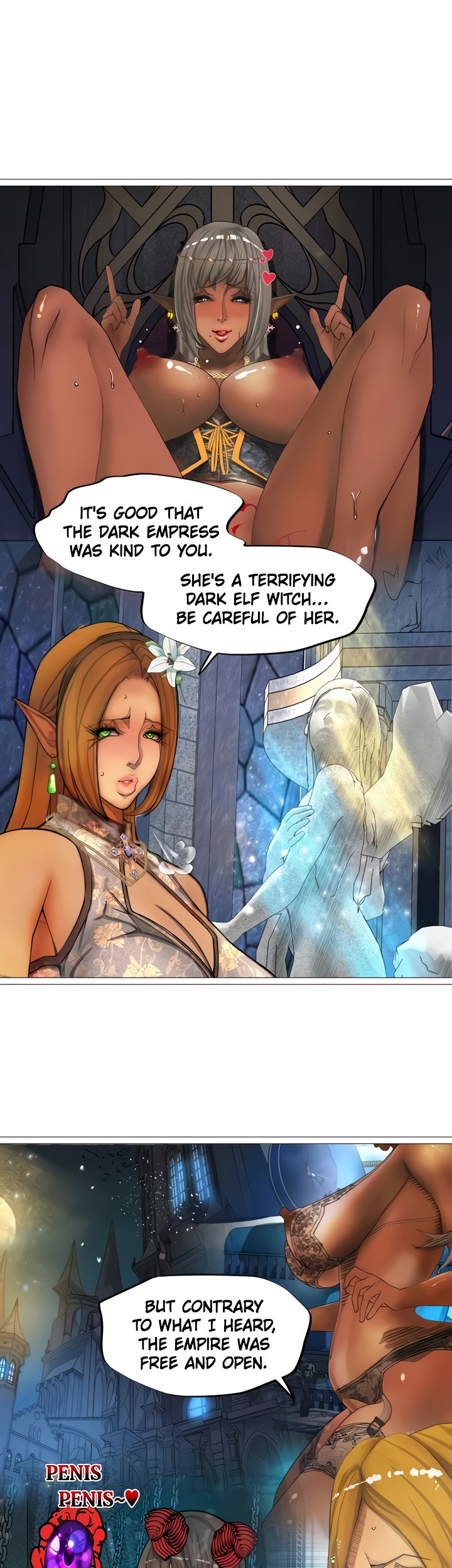 The image 016dc2c174e99b572b in the comic The DARK ELF QUEEN And The SLAVE ORC - Chapter 30 - ManhwaXXL.com