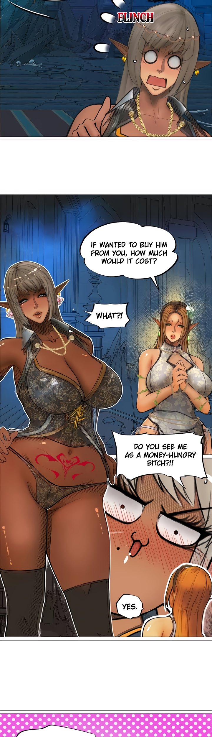 The image 15947f46cdcae379e6 in the comic The DARK ELF QUEEN And The SLAVE ORC - Chapter 31 - ManhwaXXL.com