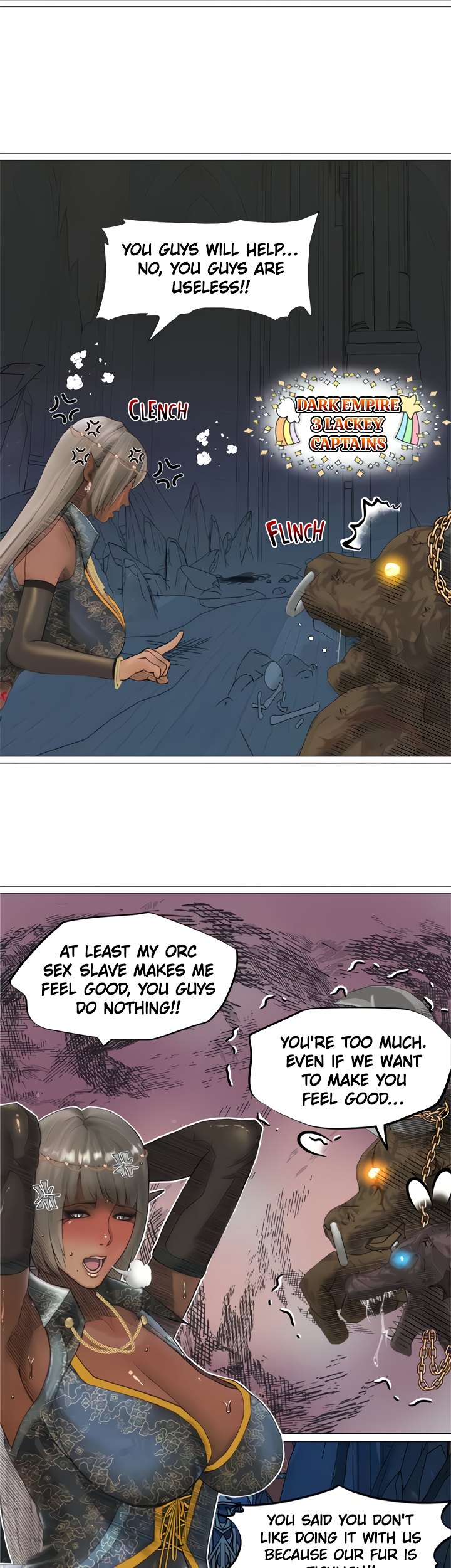 The image 241a283e91930b5c0f in the comic The DARK ELF QUEEN And The SLAVE ORC - Chapter 30 - ManhwaXXL.com