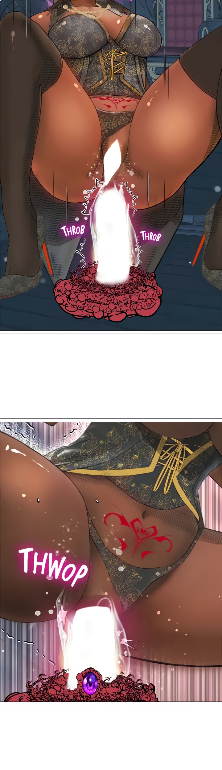 The image 31f4d676572eed293e in the comic The DARK ELF QUEEN And The SLAVE ORC - Chapter 30 - ManhwaXXL.com