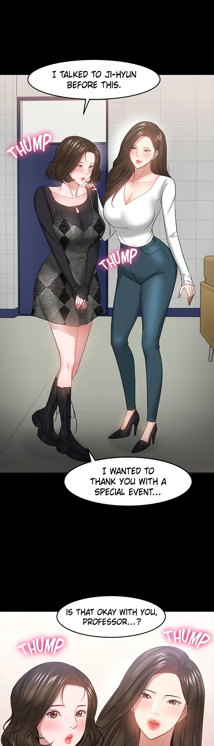 Watch image manhwa Professor, Are You Just Going To Look At Me - Chapter 50 - 3502d115d8337e6286 - ManhwaXX.net