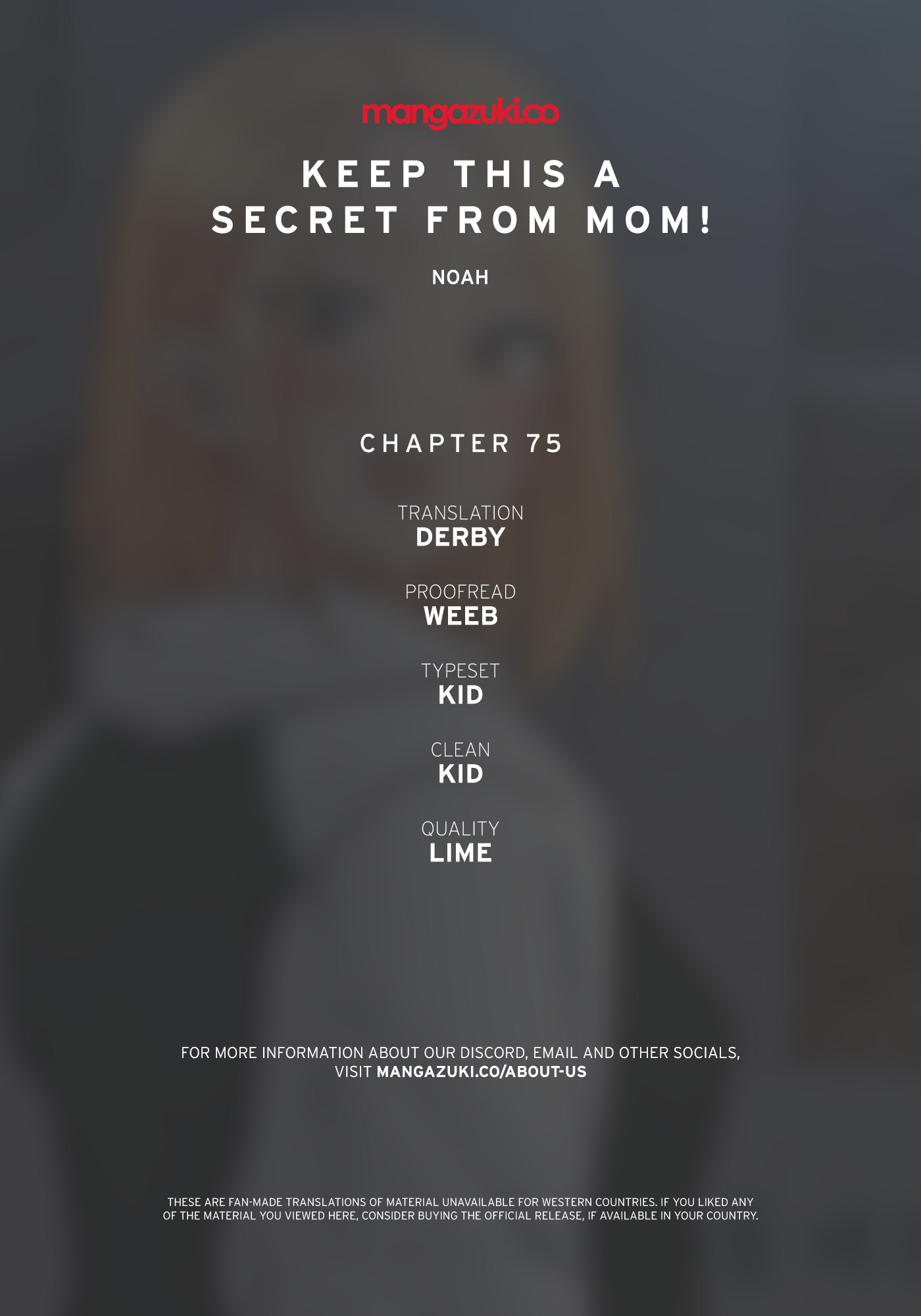 Xem ảnh Keep It A Secret From Your Mother Raw - Chapter 75 - 01 - Hentai24h.Tv