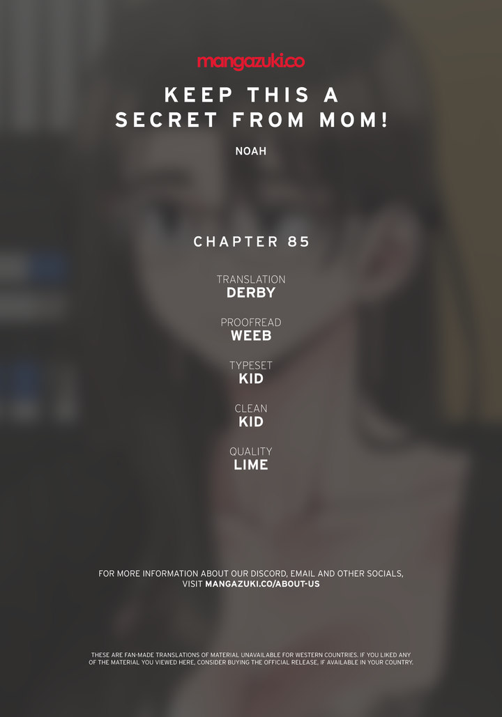 Xem ảnh Keep It A Secret From Your Mother Raw - Chapter 85 - 01 - Hentai24h.Tv