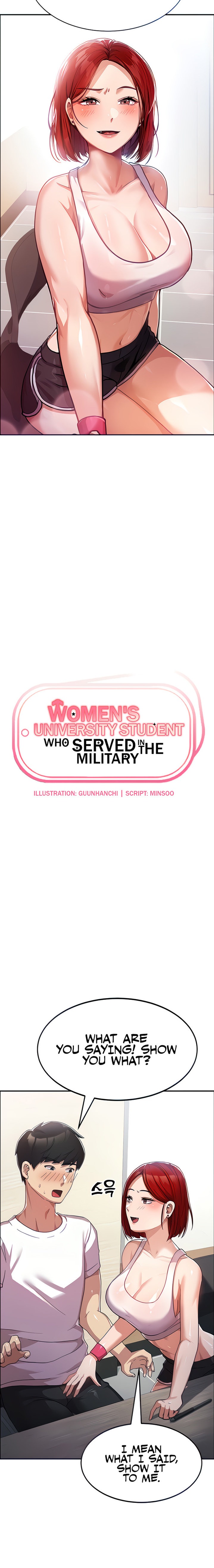 Xem ảnh Women’s University Student Who Served In The Military Raw - Chapter 02 - 021e6d50b0c98f4ca5 - Hentai24h.Tv