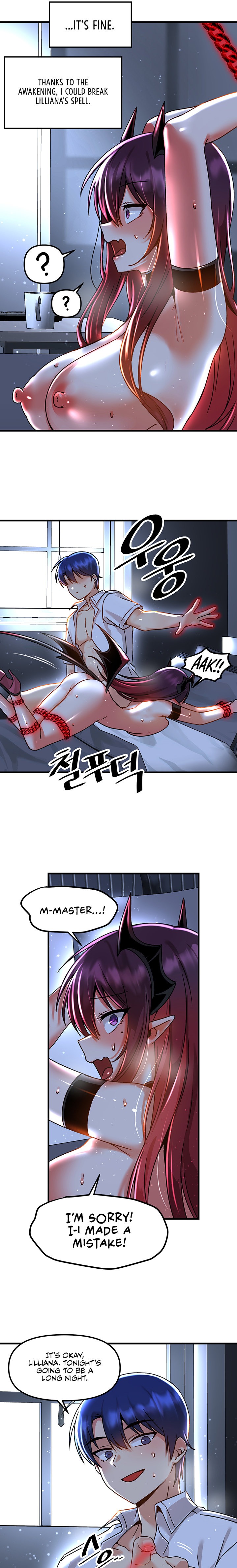 The image 16bcf0c53cab3d4cbe in the comic Trapped In The Academy’s Eroge - Chapter 51 - ManhwaXXL.com