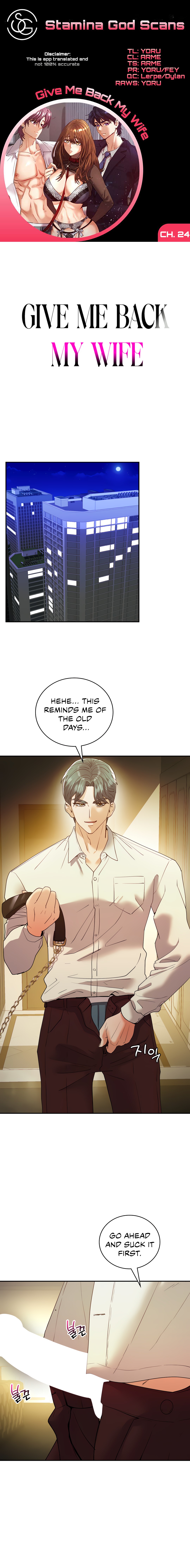 Watch image manhwa Give Me Back My Wife - Chapter 24 - 019127478f5f926ab6 - ManhwaXX.net